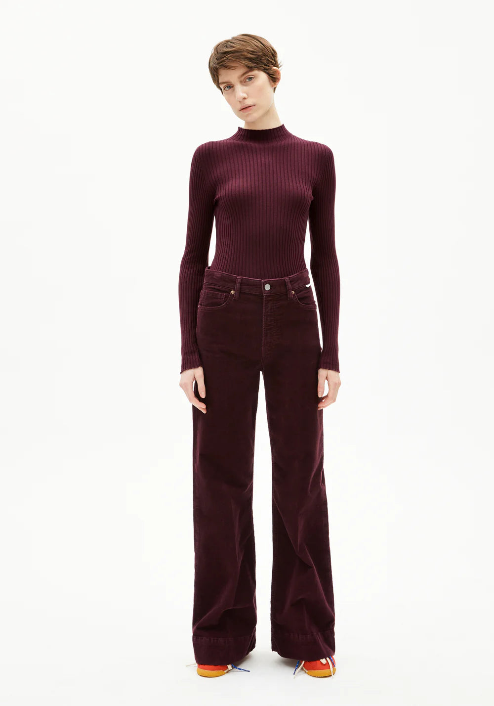 ALAANIA KNIT BOLUR DARK CRANBERRY