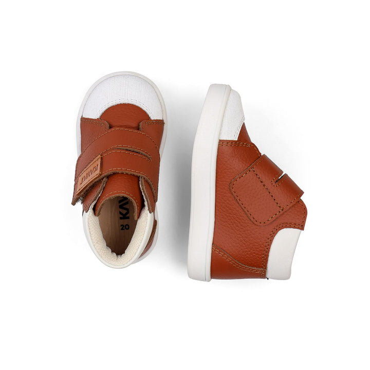 FISKEBY FYRSTU SKÓR LJÓSBRÚNIR