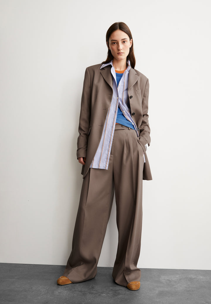 MIKULAA BLAZER JAKKI WALNUT CREAM