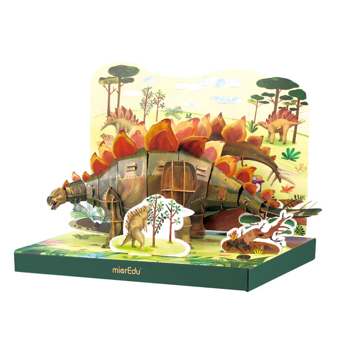 Þrívíddarpúsl - Kambeðla (Stegosaurus)