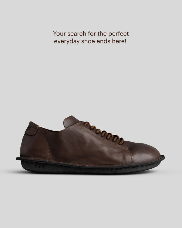LISBOA LEATHER COCOA BROWN