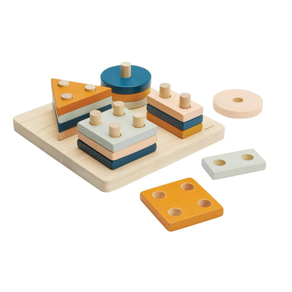 GEOMETRIC SORTING BOARD - ORCHARD