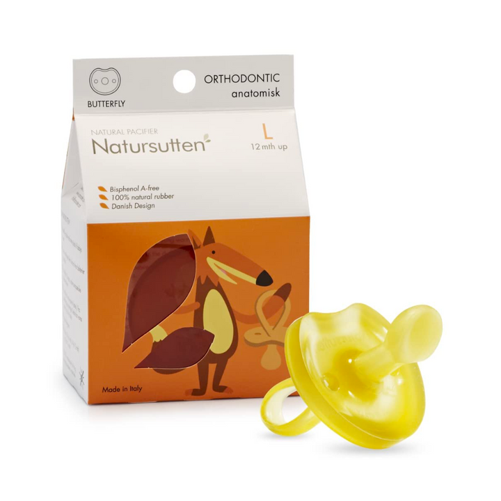 Natursutten gómlaga snuð (ortho)