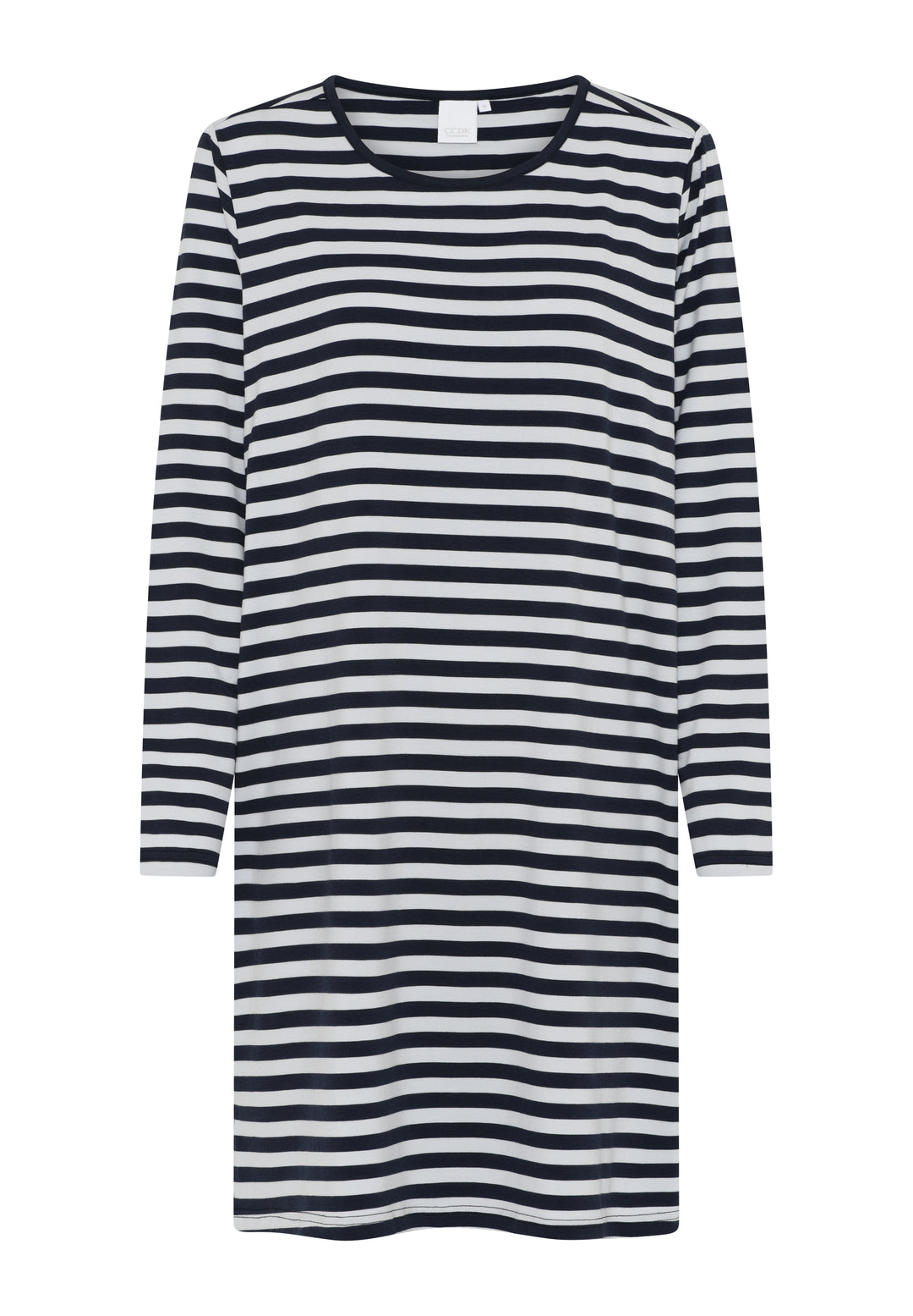 Bea síðerma kjóll Artic Ice Stripe