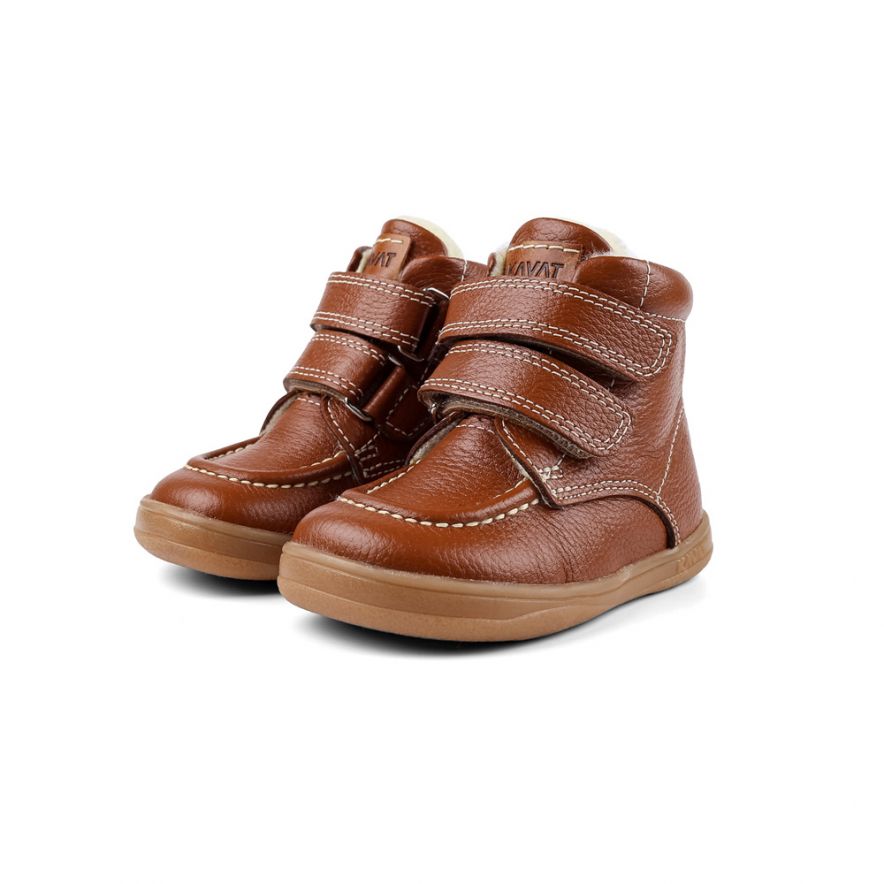 FORS KULDASKÓR ÚR LEÐRI LJÓSBRÚNIR