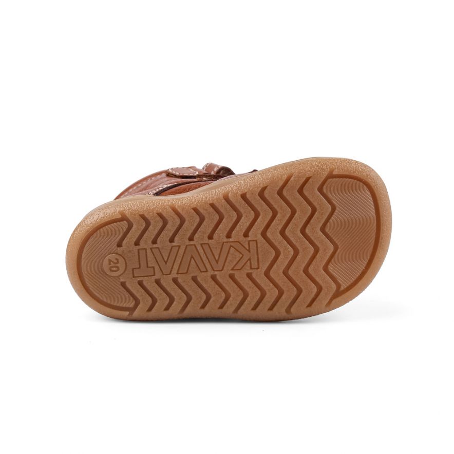 FORS KULDASKÓR ÚR LEÐRI LJÓSBRÚNIR