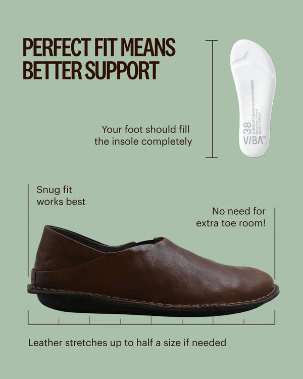 ZUMA LEATHER COCOA BROWN