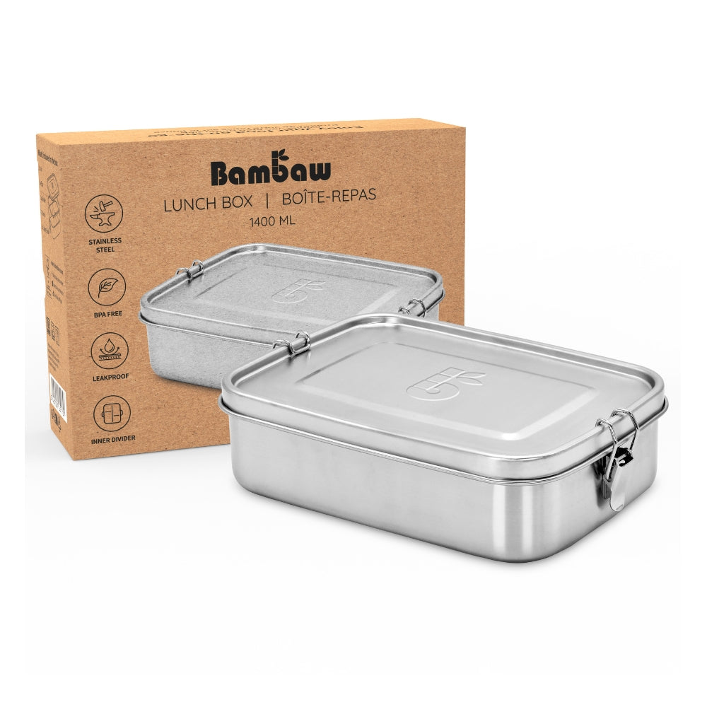 Nestisbox 1400ml - ryðfrítt stál