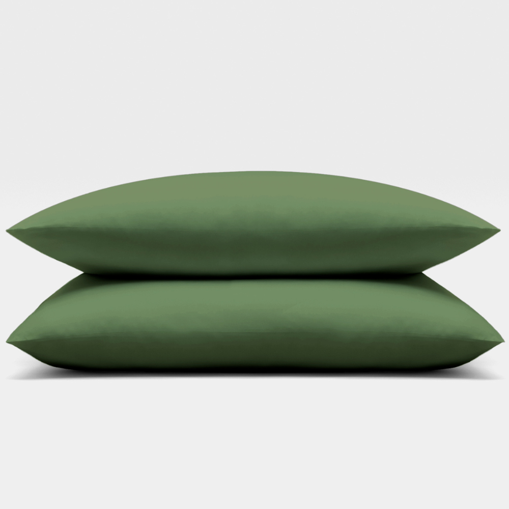 Bambus koddaver 2stk - Olive