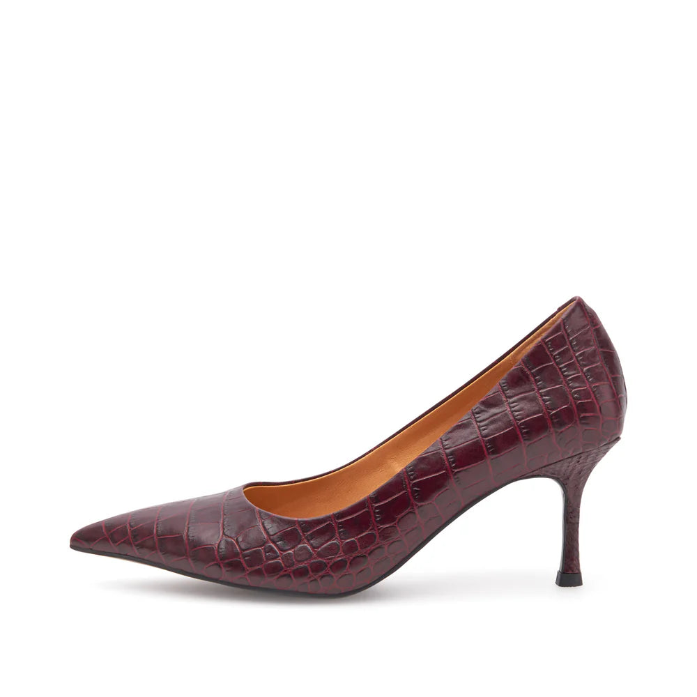 LAURA CROCO HÆLASKÓR CHERRY