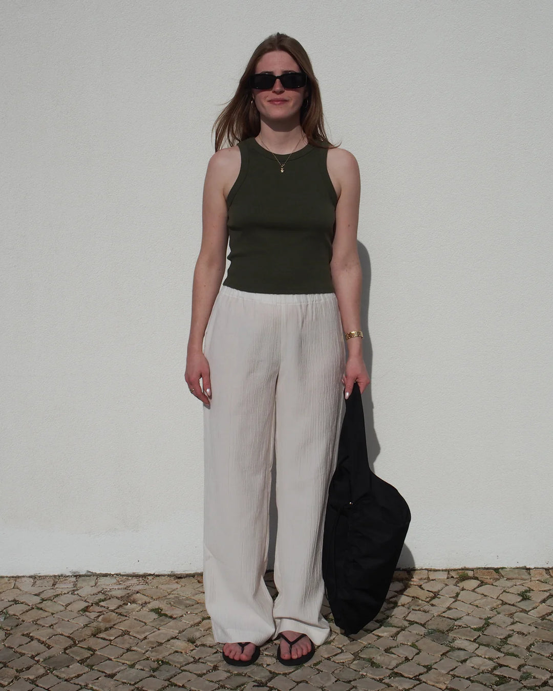 HAVA CRINCLE BUXUR OFFWHITE