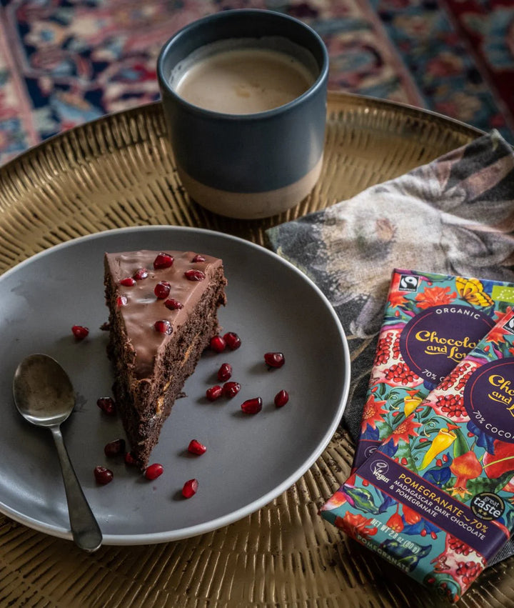 Granatepli 80 gr. 70% Chocolate and Love