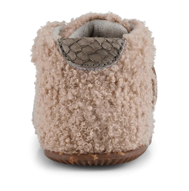 KIM TEDDY INNISKÓR- BEIGE
