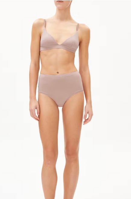 BIRTAA HIGE RISE NÆRBUXUR GREY BLUSH ÚR TENCEL/MODAL