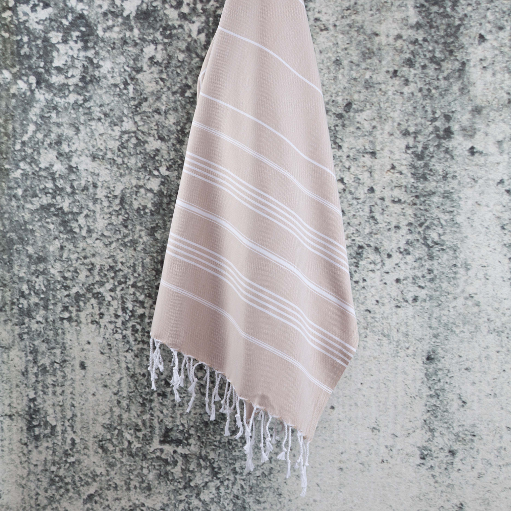 Sultana Peshtemal handklæði - Beige