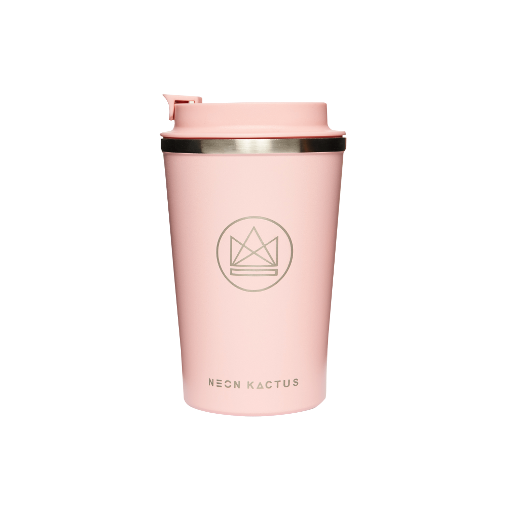 Ferðamál úr stáli 380ml - Bleikt