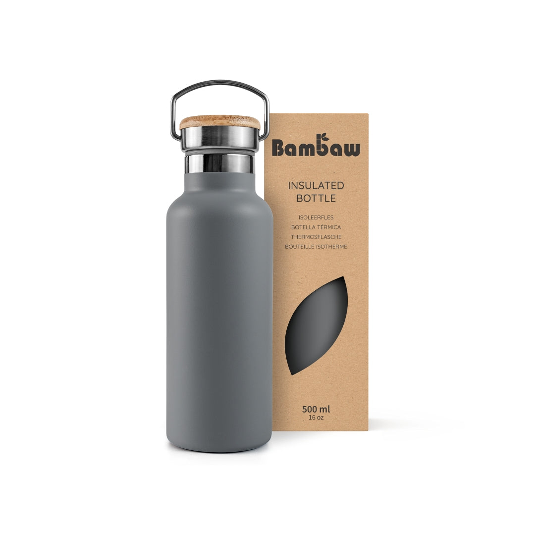 Drykkjarflaska úr stáli - Stormy Grey