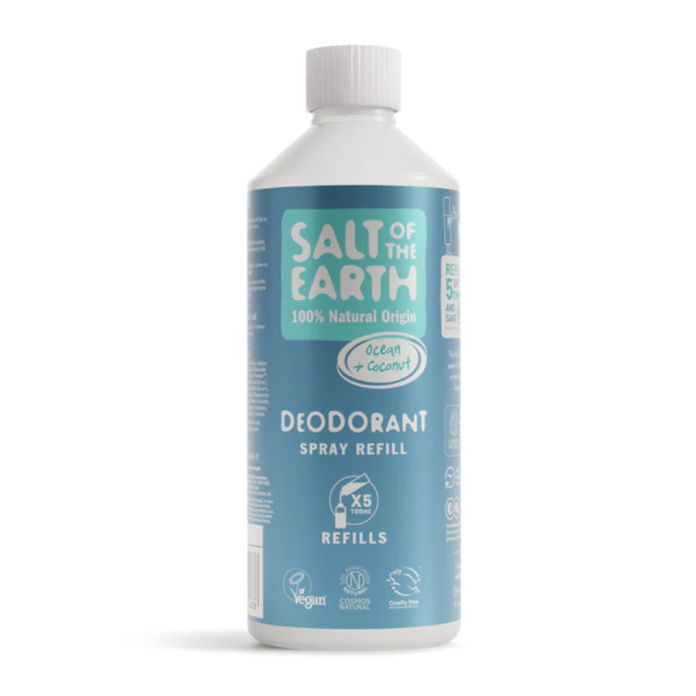 Áfylling svitasprey Ocean & kókos - 500 ml
