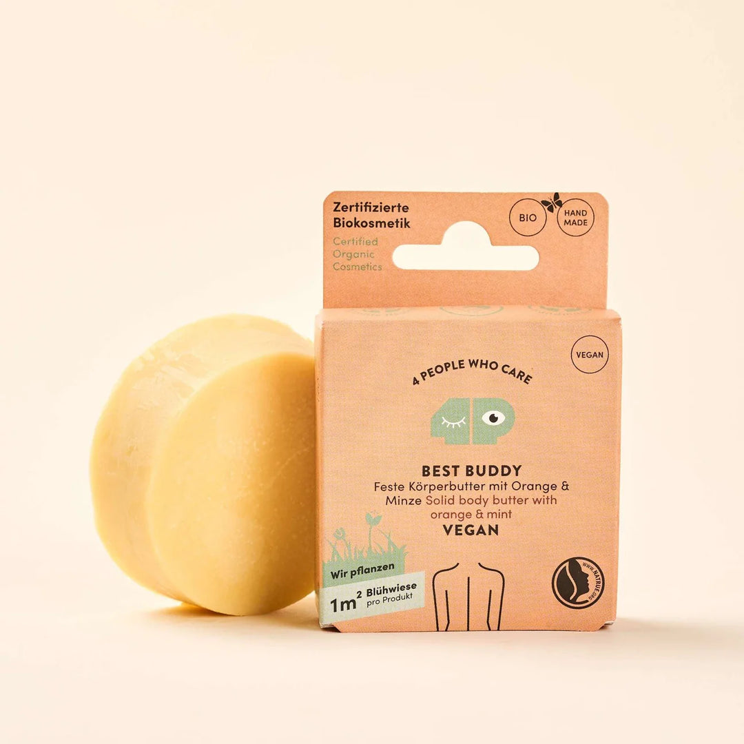 Solid body butter - orange & mint áfylling