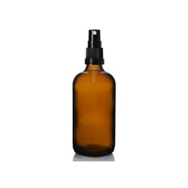 Glerflaska Amber Spray 100ml