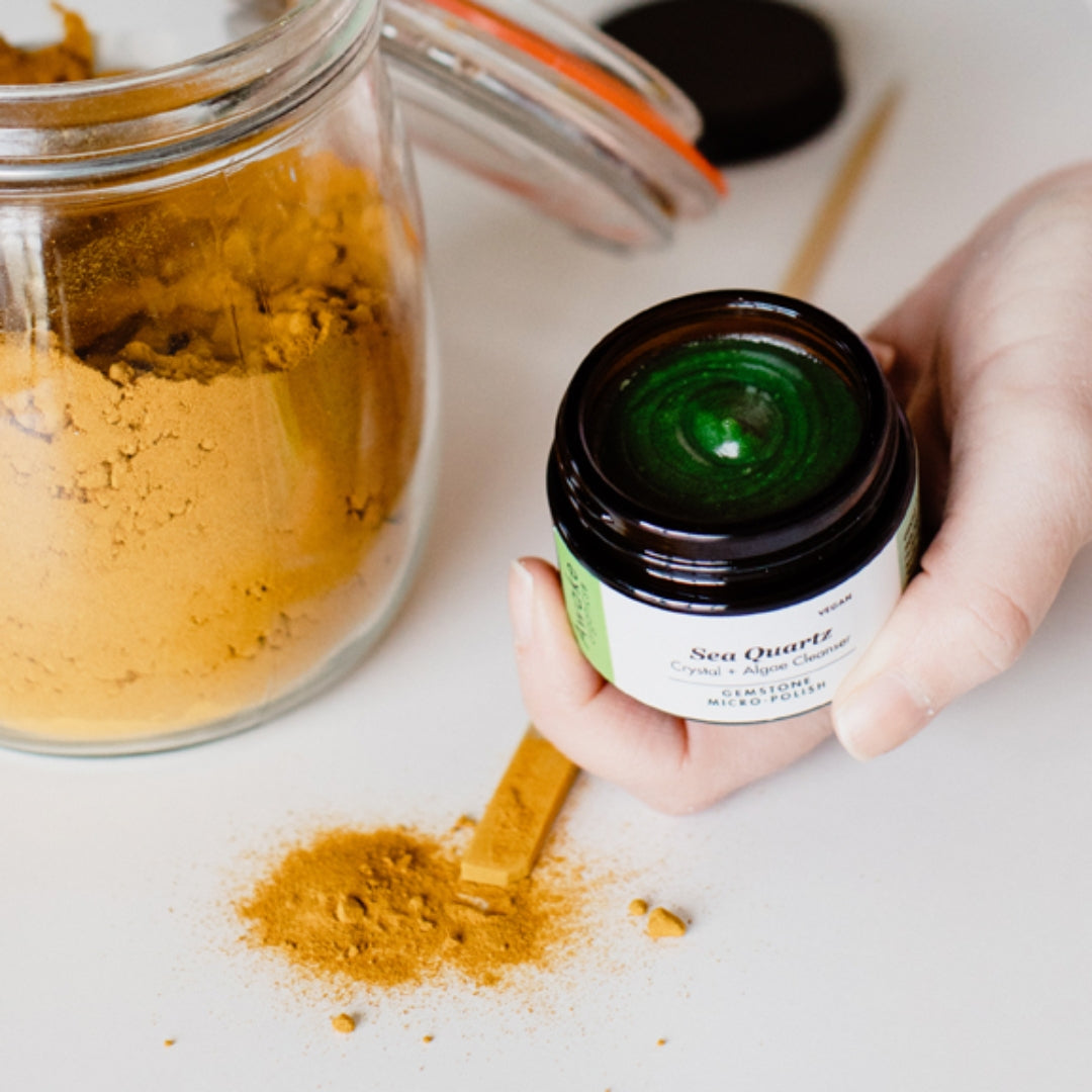 Sea Quartz andlitsskrúbbur