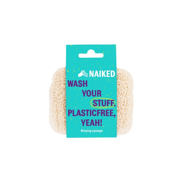 Naiked - Uppþvottasvampur úr Loofah