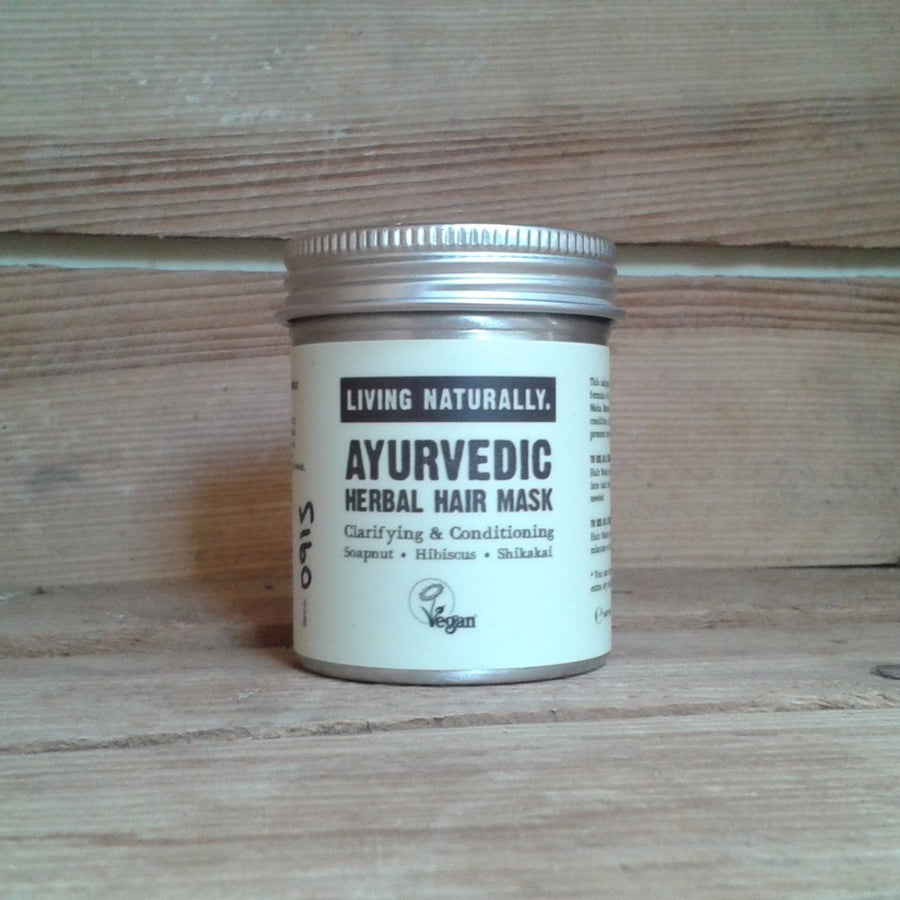 Ayurvedic jurta hármaski frá Living Naturally hjá mena.is. Hármaskinn er vegan og er í duftformi, eins góður og þeir gerast.