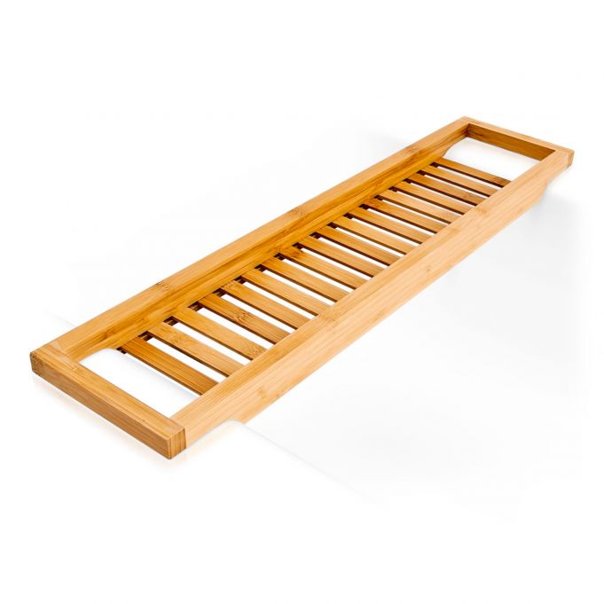 Baðkarsbakki úr bambus 15 x 64cm