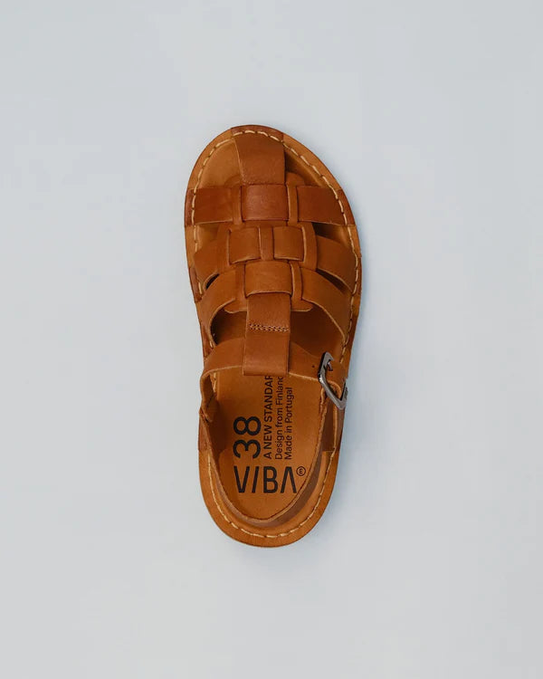 CAPRI SANDALAR COGNAC BROWN