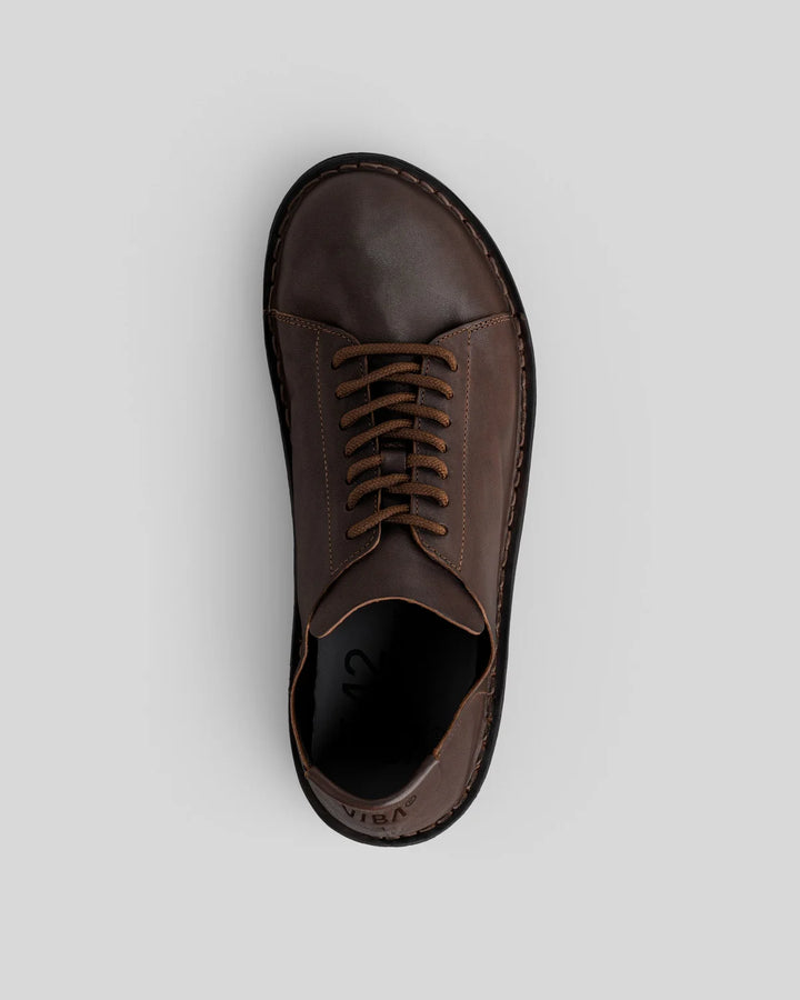LISBOA LEATHER COCOA BROWN