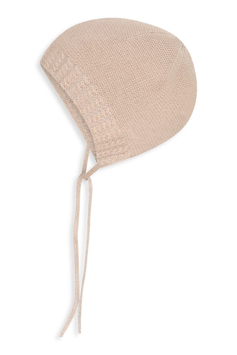 Aster bonnet - Doeskin