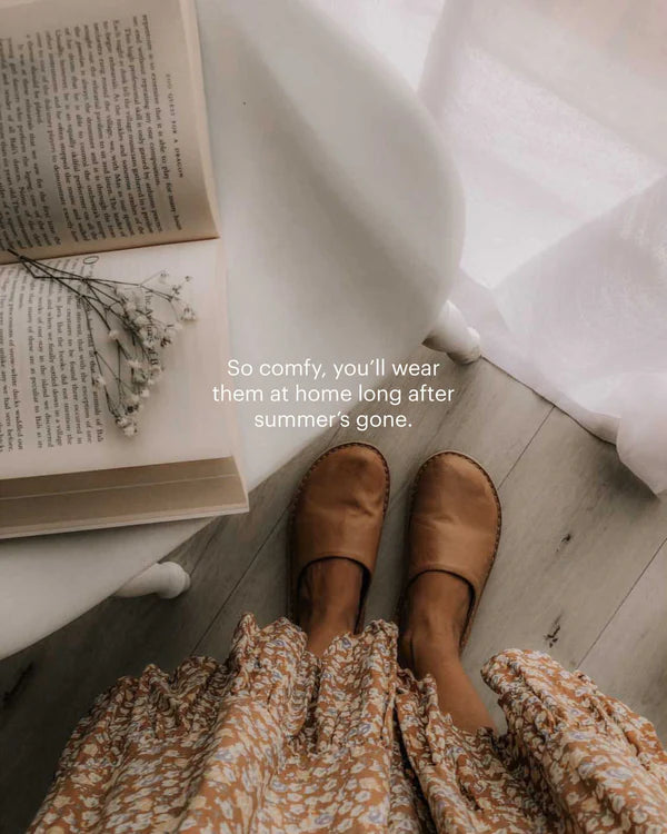 ROMA LEATHER FAWN TAN