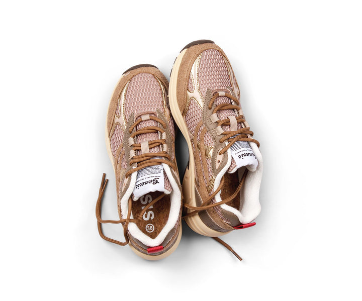 G-ECO '99 EMBO STRIGASKÓR - TAN GOLD