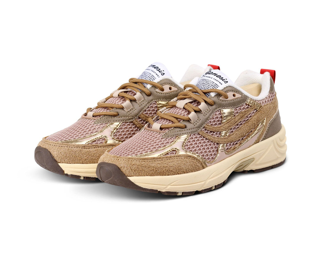 G-ECO '99 EMBO STRIGASKÓR - TAN GOLD