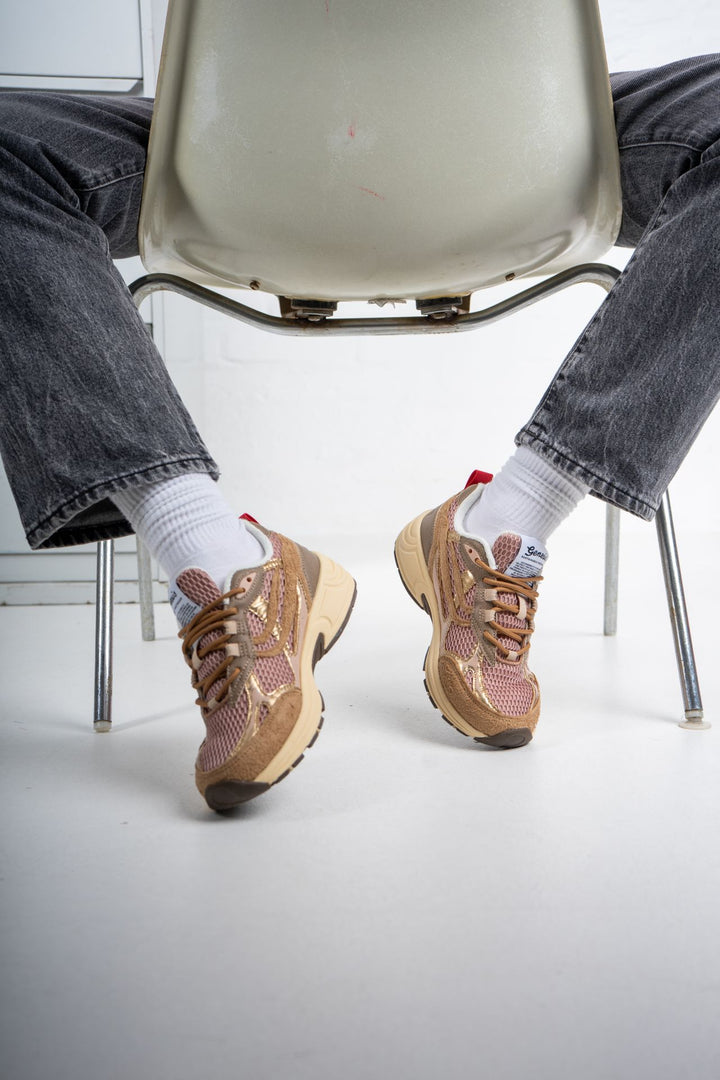 G-ECO '99 EMBO STRIGASKÓR - TAN GOLD