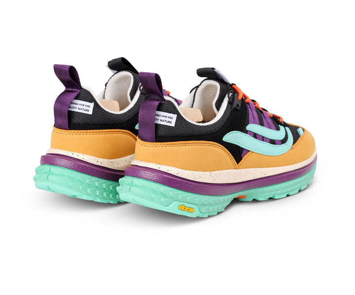 G-MACHU SUEDE MUSTARD/PURPLE/BLACK