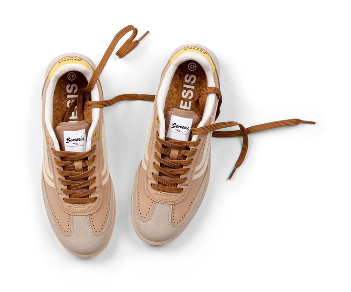 G-VOLLEY HAIRY SAND/NUDE/BANANA CREME