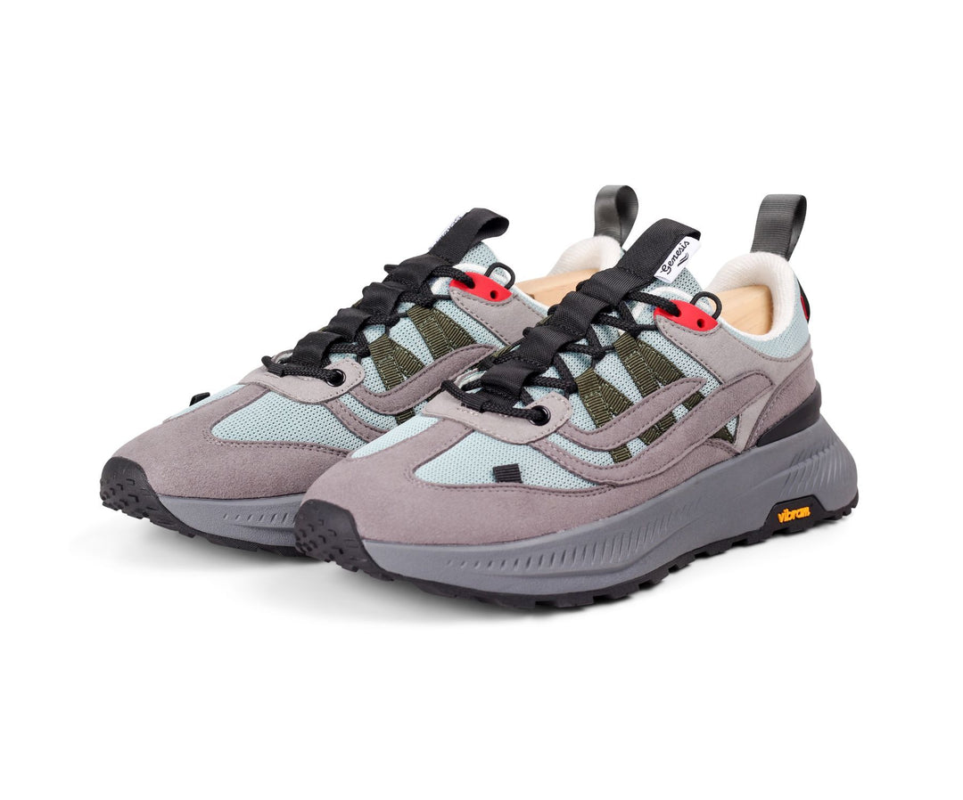 G-MACHU SUEDE GREY/GREY