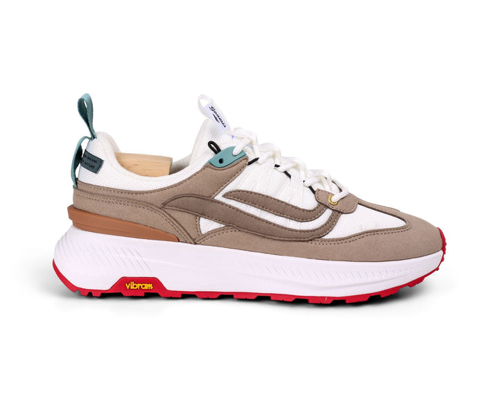 G-MACHU SUEDE MUDD/WHITE