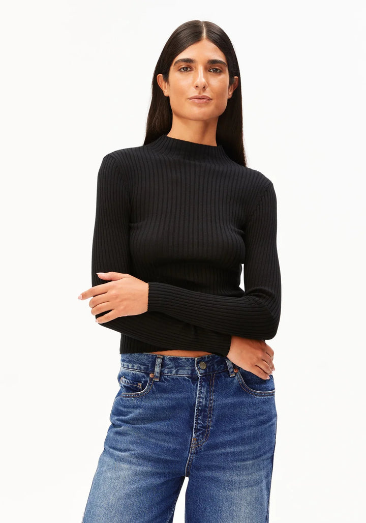 ALAANIA KNIT BOLUR SVARTUR