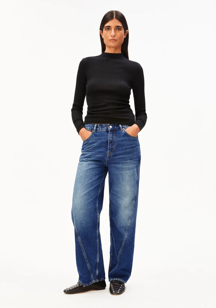 ALAANIA KNIT BOLUR SVARTUR