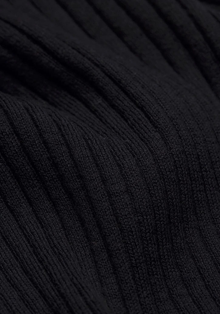 ALAANIA KNIT BOLUR SVARTUR