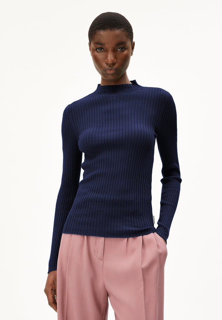 ALAANIA KNIT BOLUR TINTED NAVY