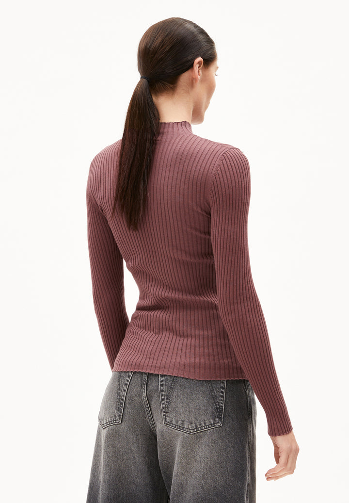 ALAANIA KNIT BOLUR DARK BERRY