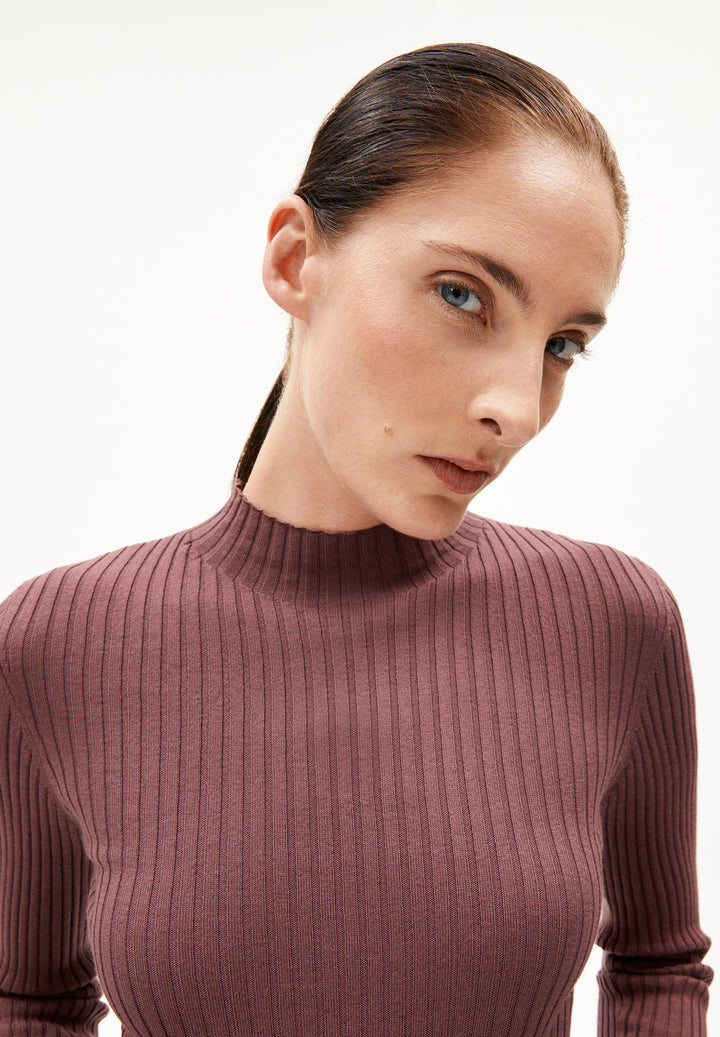 ALAANIA KNIT BOLUR DARK BERRY
