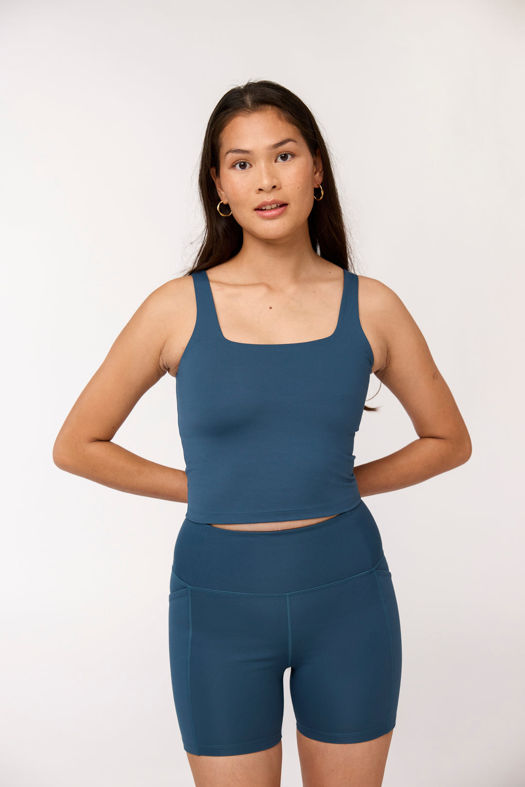 TOMMY SQUARE TANK TOPPUR MUB - INK