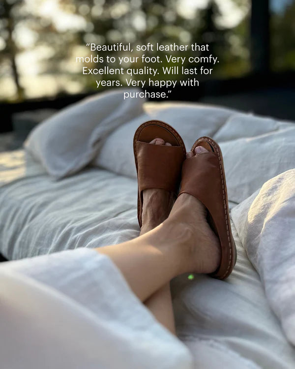 SAINT TROPEZ LEATHER COGNAC