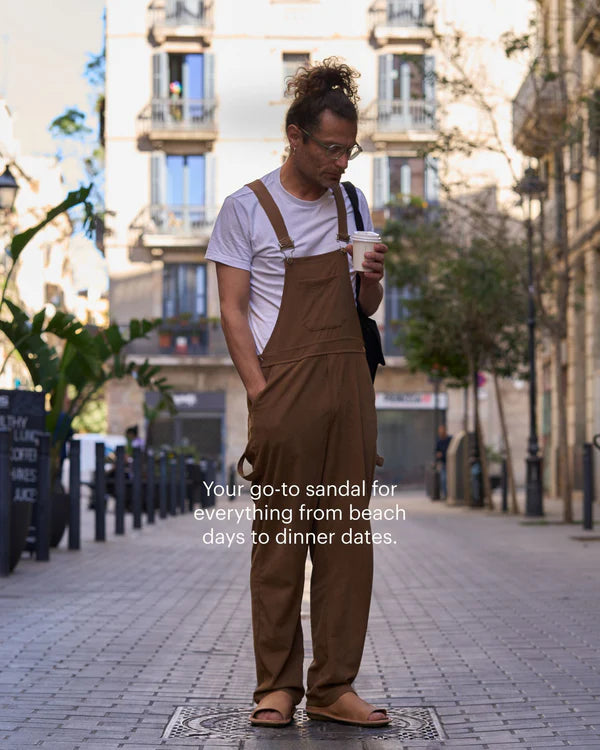 SAINT TROPEZ LEATHER FAWN TAN