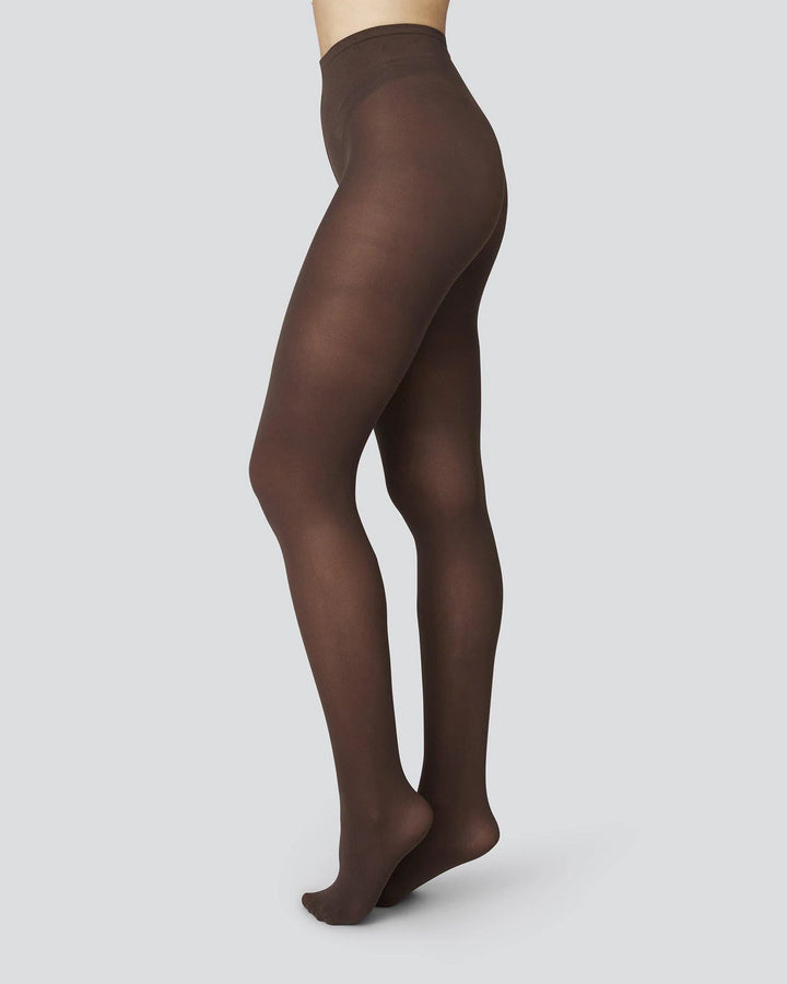 OLIVIA PREMIUM SOKKABUXUR 60 DEN- DARK BROWN