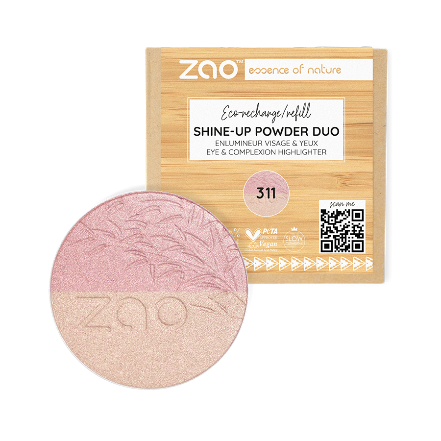 Shine-up Powder Duo - 311 Pink & Gold